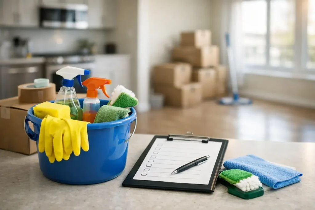 12-Step Move Out Cleaning Checklist for Renters