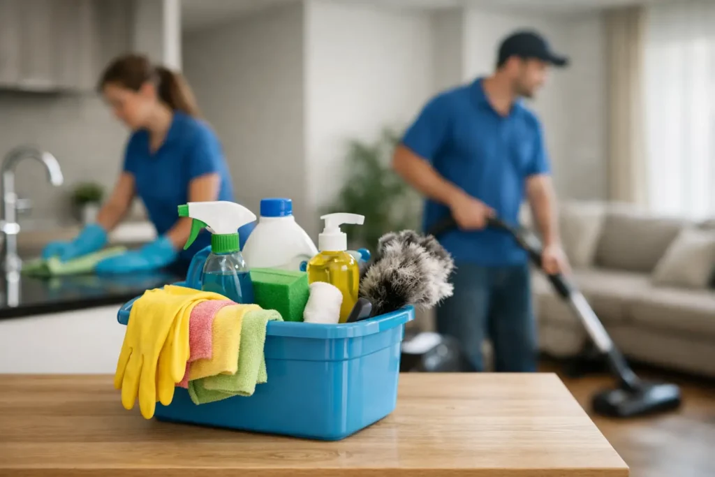Do Cleaning Crews Bring Supplies? What to Expect