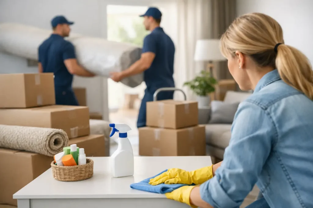 How to Clean Before Movers Arrive at Your Home