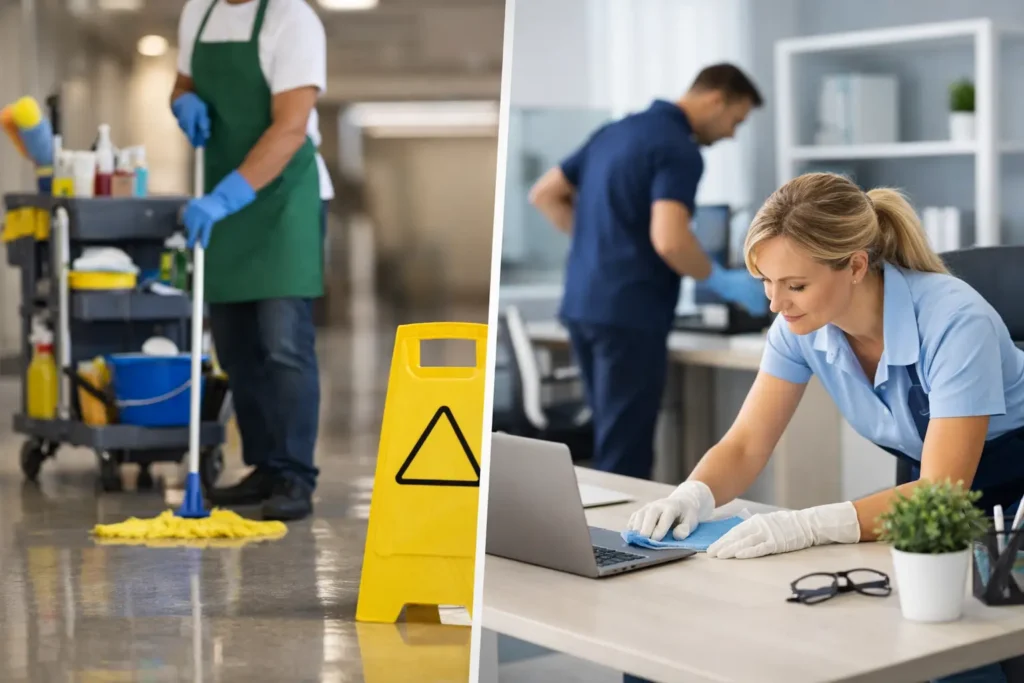 Janitorial Cleaning vs Office Cleaning Explained